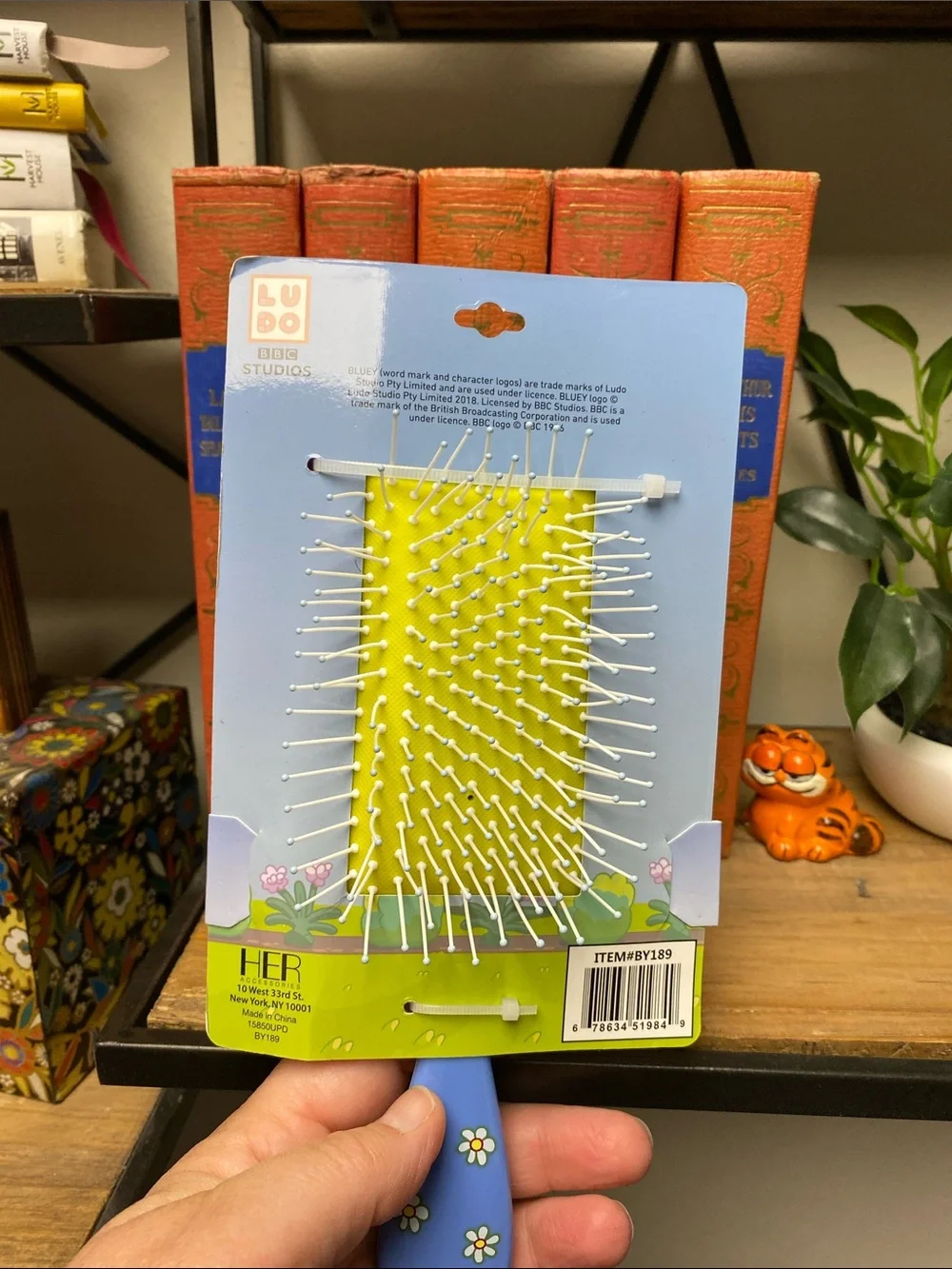 Bluey detangler brush
